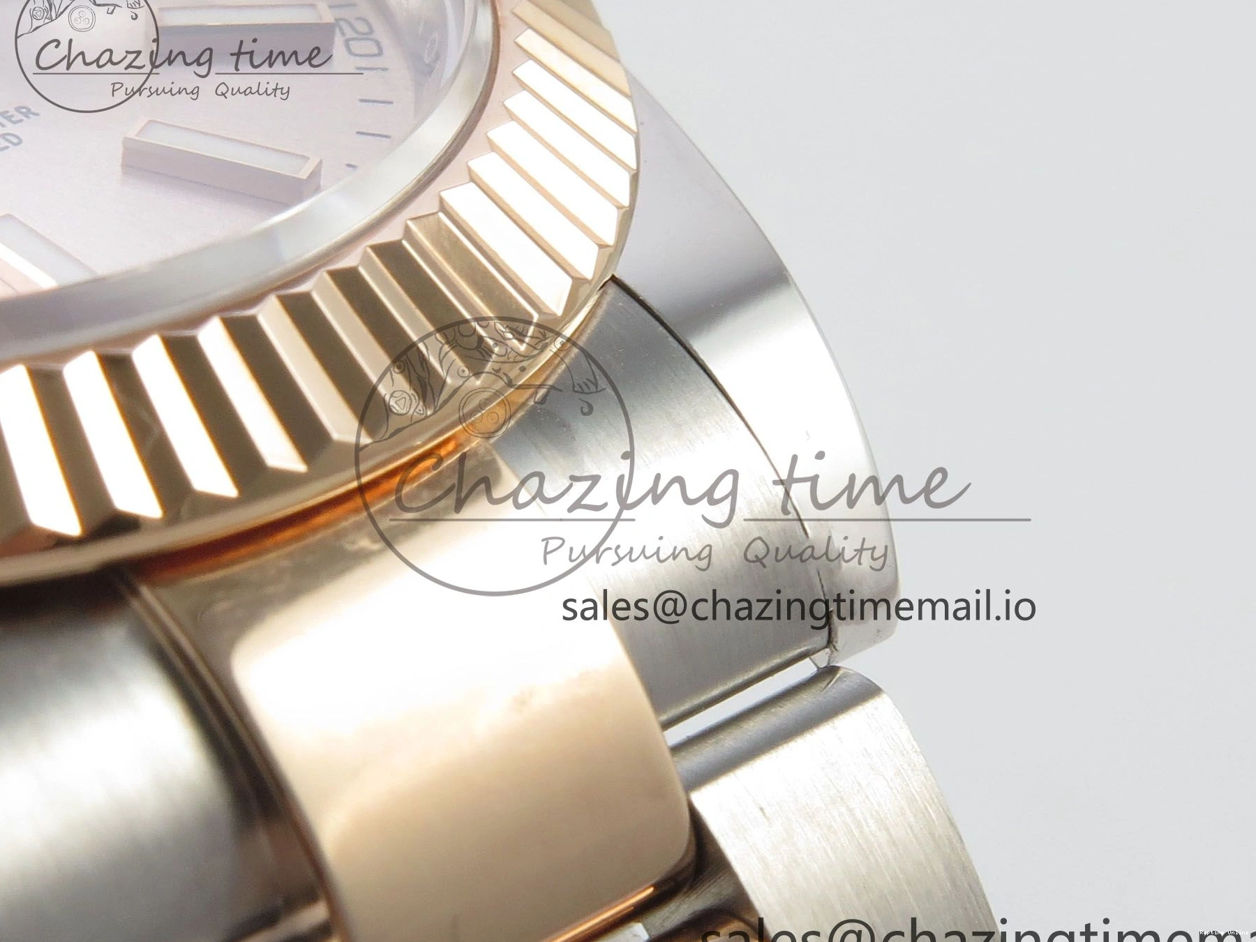 0127 Sporty DateJust 41 126331 SS RG ARF 1:1 Best Edition RG Stick Dial on Oyster Bracelet SH3235 (Weighted) 197